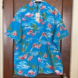 Hawaiian print shirt
